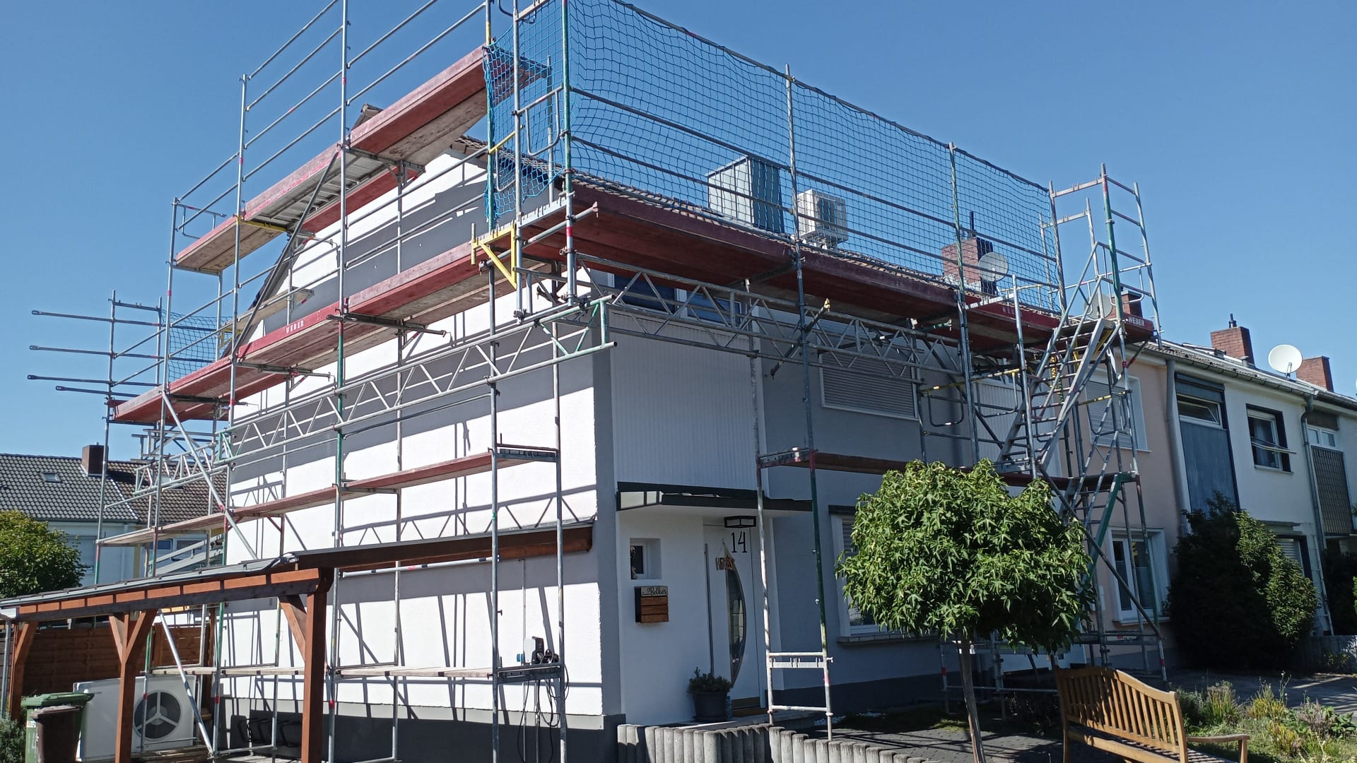 gerüst in buchholz westerwald